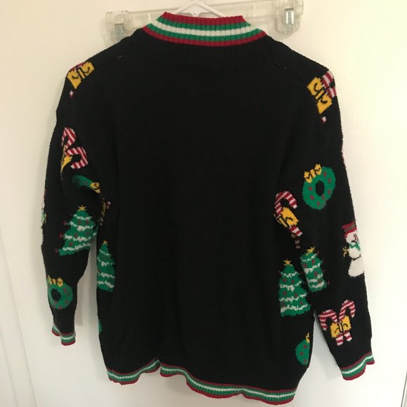 Spadehill Womens Christmas Cable Knit Sweater - Picture 4 of 4